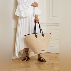 Khaite - Osa Medium raffia tote NWT
